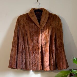 Mink Fur Opera Coat